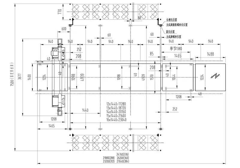 Plano de cimentación